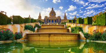 Fontane na Placa de Espanya, putovanje u Barcelonu, Mondo travel