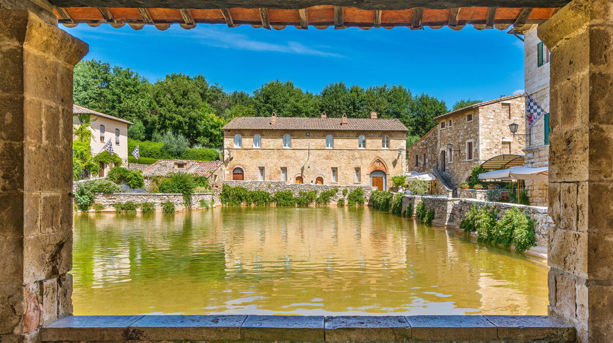Toskana, Bagno Vignoni