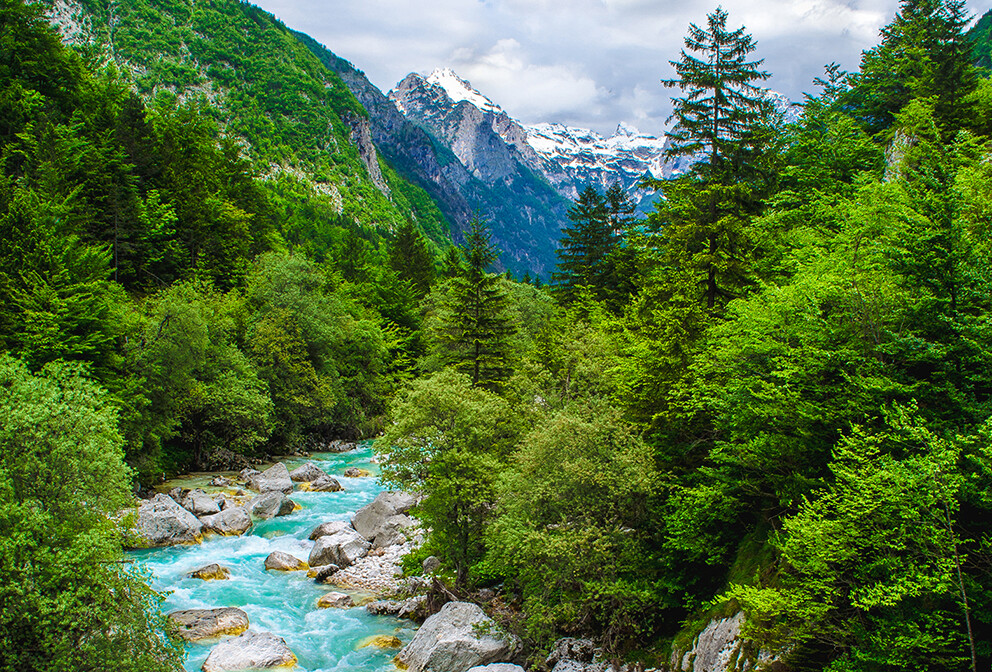 Tirkizno plava rijeka Soča, putovanje Slovenija, vikend putovanja, garantirani polasci