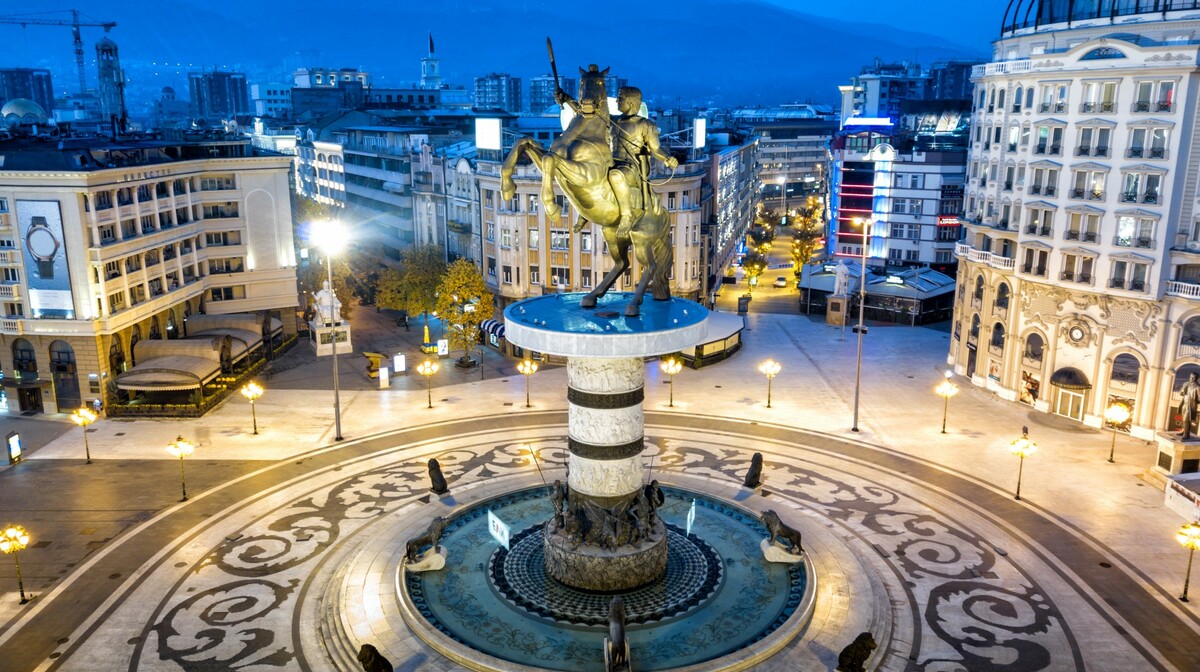Skopje, glavni grad Makedonije