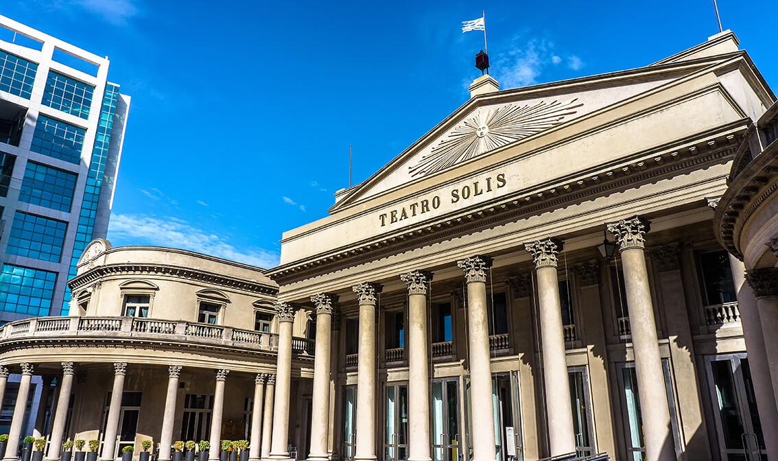 Urugvaj, Montevideo, najstarije kazalište u Urugvaju, Teatro Solis, daleko putovanje u Urugvaj 