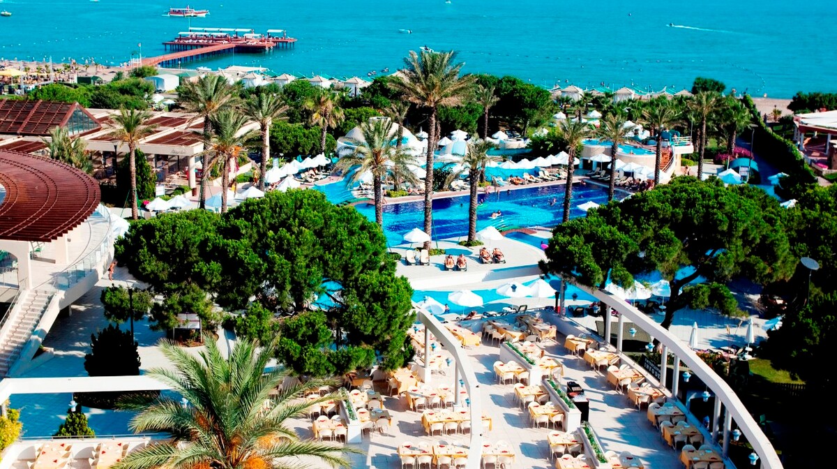 Antalya, Belek, Hotel Limak Atlantis, bazen i pogled na more