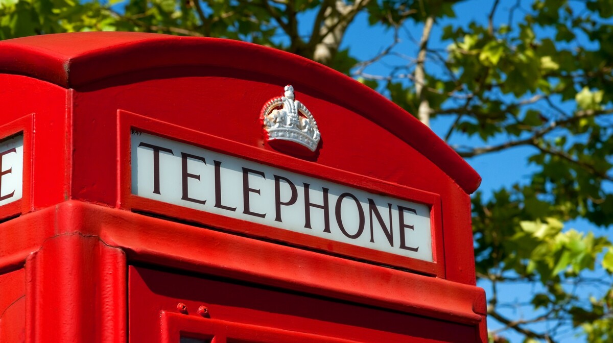 Crvena telefonska govornica, London putovanje