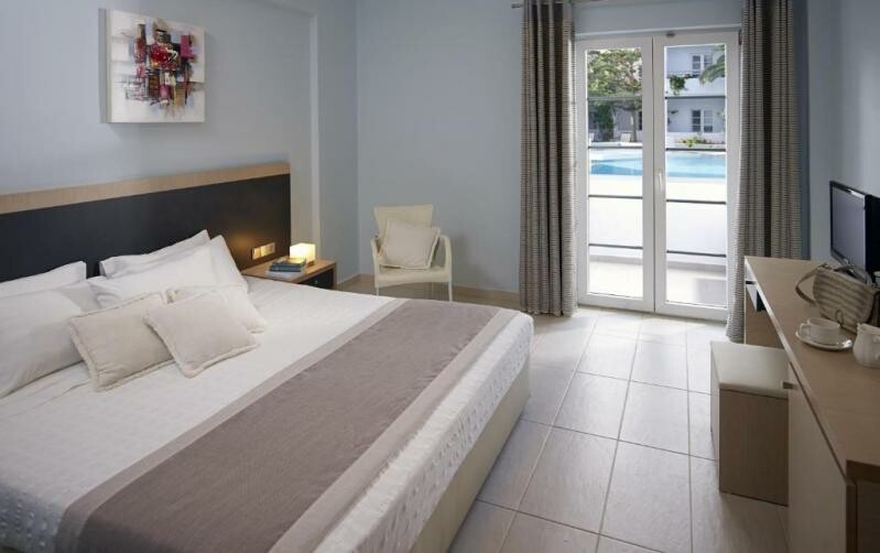Santorini, Kamari, Hotel Afroditi Venus Beach & Spa, primjer sobe