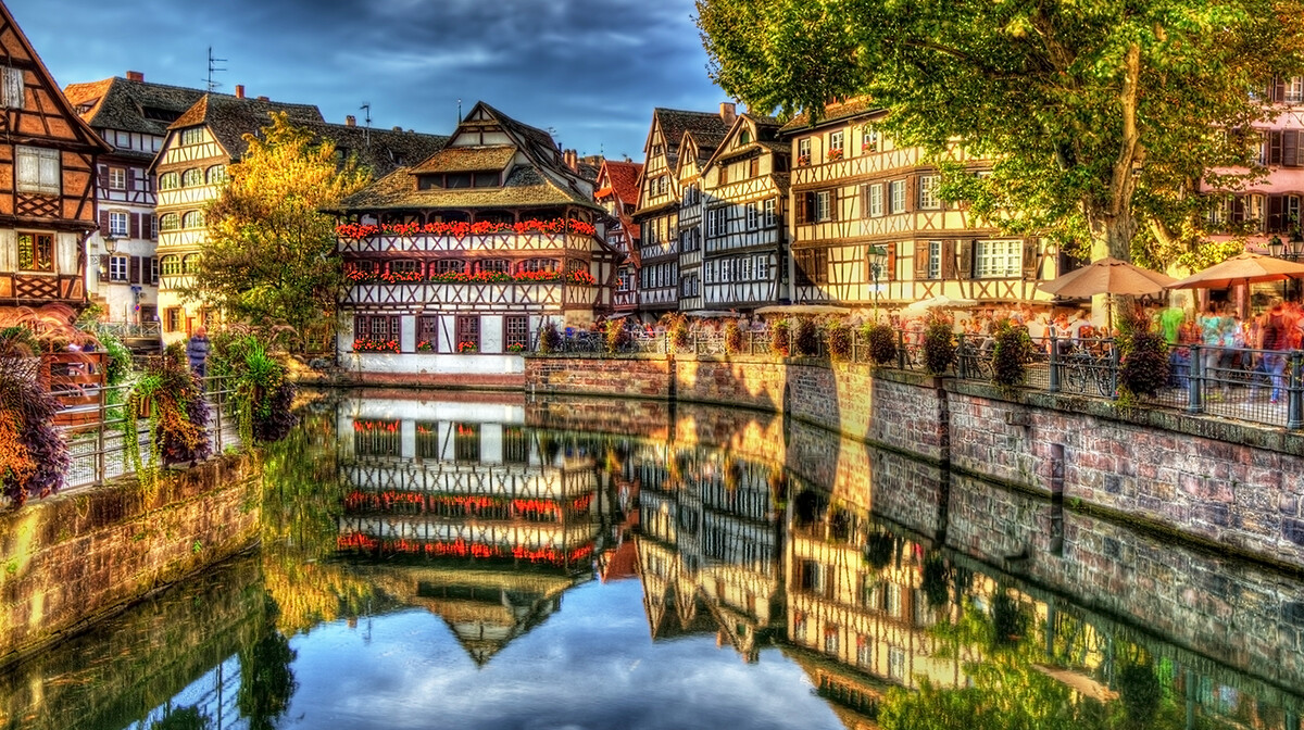 Kanali na Petit France u Strasbourgu, putovanje u Strabourg, garantirani polasci