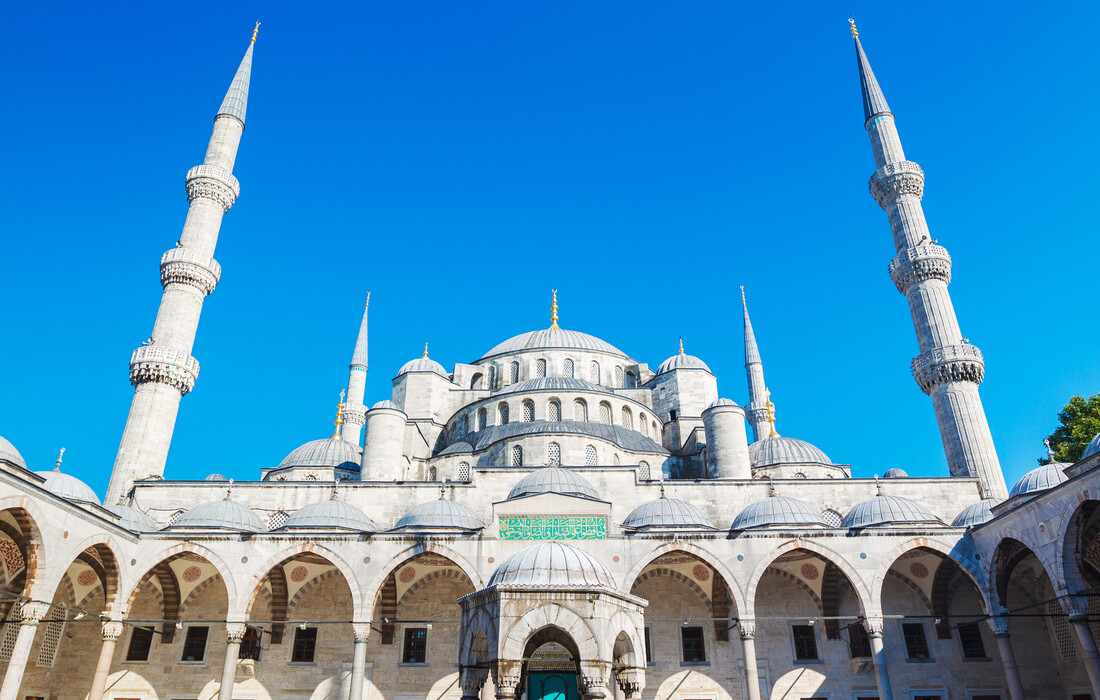 Džamija Sultana Ahmeda na putovanju u istanbul