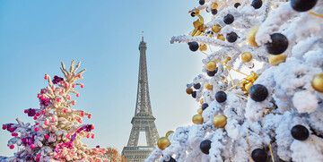 Eiffelov toranj u okićenom Parizu, Nova godina u Parizu