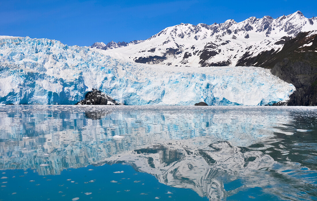 Amerika, Aljaska, NP Kenai Fjords, ledenjak Aialik, grupni polasci, putovanja zrakoplovom u Ameriku