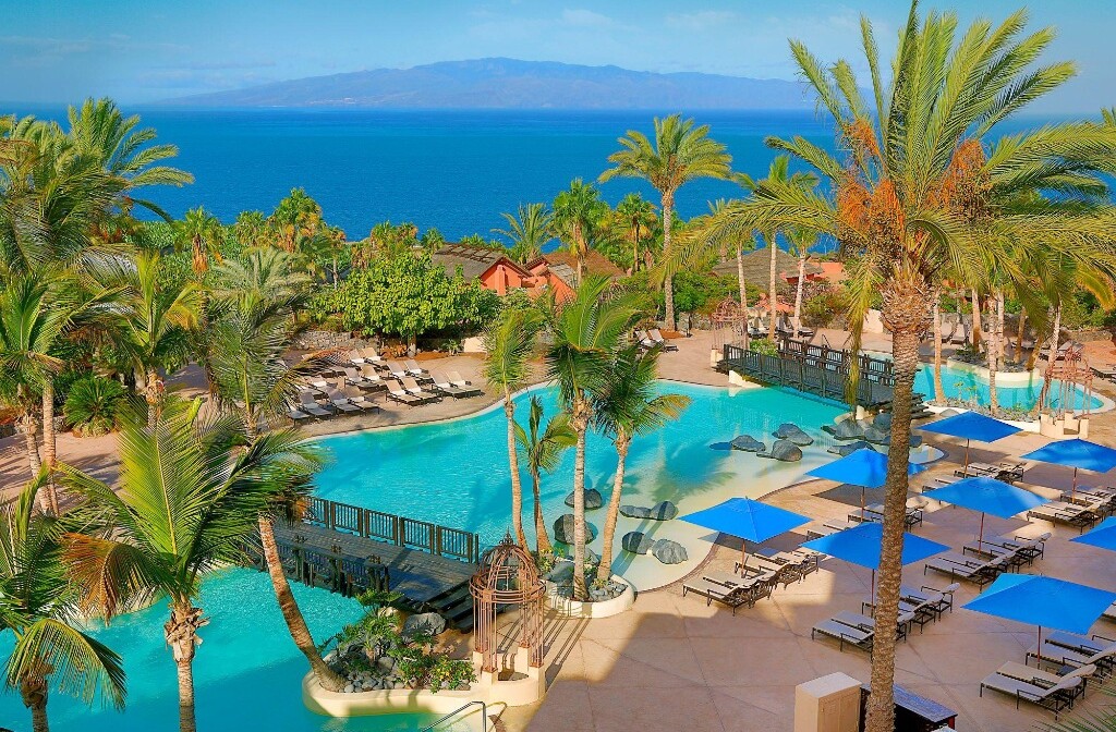 Tenerife, Ritz Carlton Abama, bazen