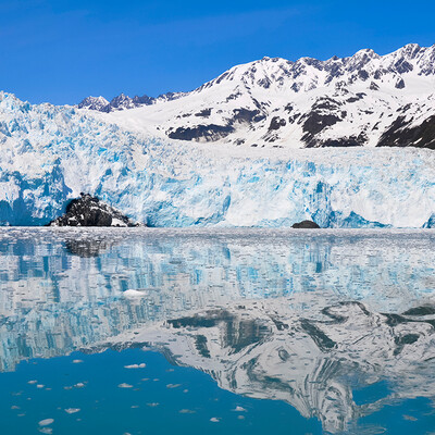 Amerika, Aljaska, NP Kenai Fjords, ledenjak Aialik, grupni polasci, putovanja zrakoplovom u Ameriku