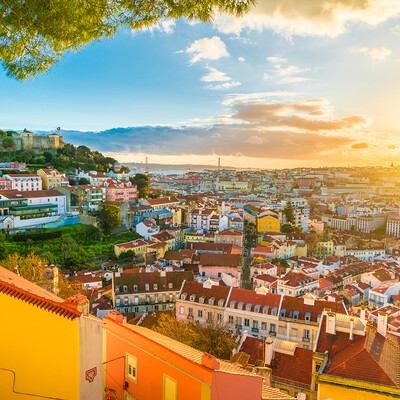Panorama Lisabona, putovanje u Portugal