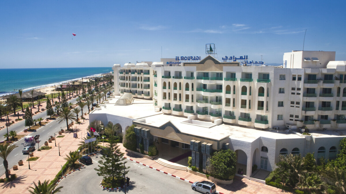 Tunis, Yasmine Hammamet, El Mouradi Hammamet, pogled na ulaz u hotel