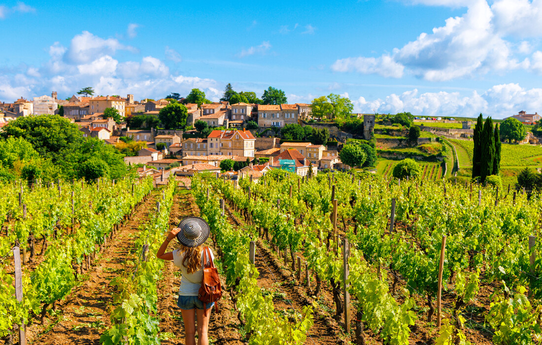 Bordeaux region, Saint Emilion- France