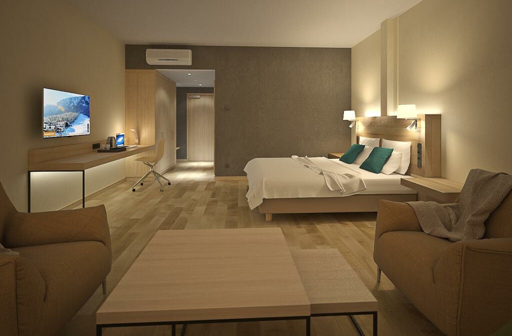 Slovenija, Best Western hotel Kranjska Gora, skijanje, soba sa bračnim krevetom