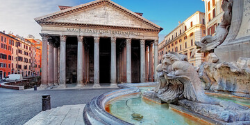 Hram Panteon, putovanje u Rim zrakoplovom iz zagreba i Splita, garantirani polasci
