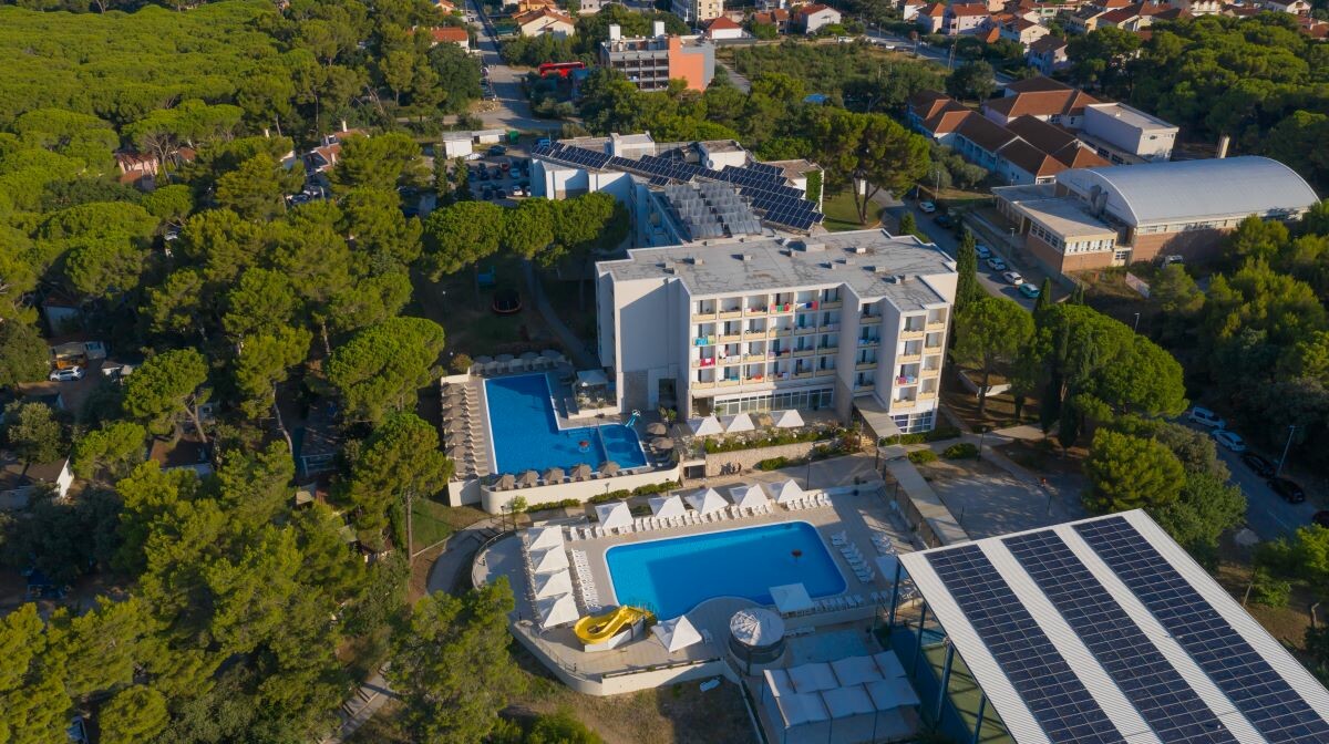 Biograd, Hotel Adria, panorama