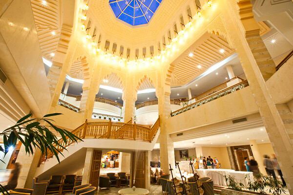 Tunis, hotel El Mouradi Mahdia, predvorje hotela