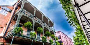 New Orleans, stare kuće u francuskoj četvrti, tura SAD-om, vođene ture, garantirani polasci