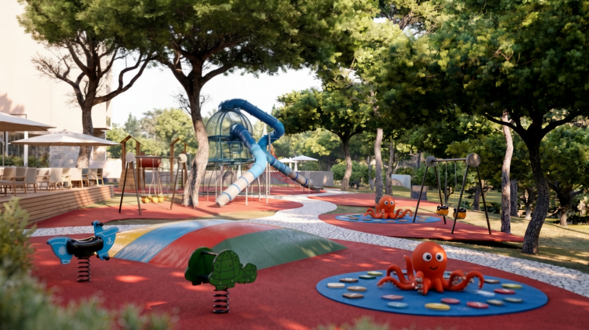 Biograd na Moru, Hotel Adria 4* dječje igralište 