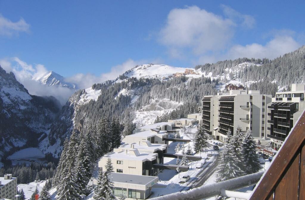 Skijanje u Francuskoj, Flaine, Apartmani Les Terrasses De Veret, izvana