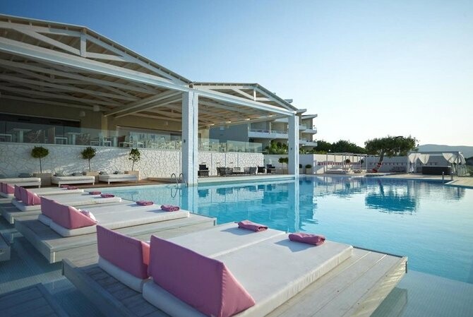 Samos Grčka, Pythagorion, Hotel Proteas Blu Resort, bazen