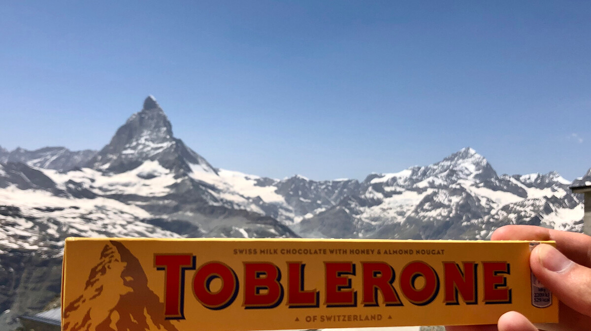Švicarske čokolade Toblerone, Matterhorn, švicarske alpe, putovanje autobusom