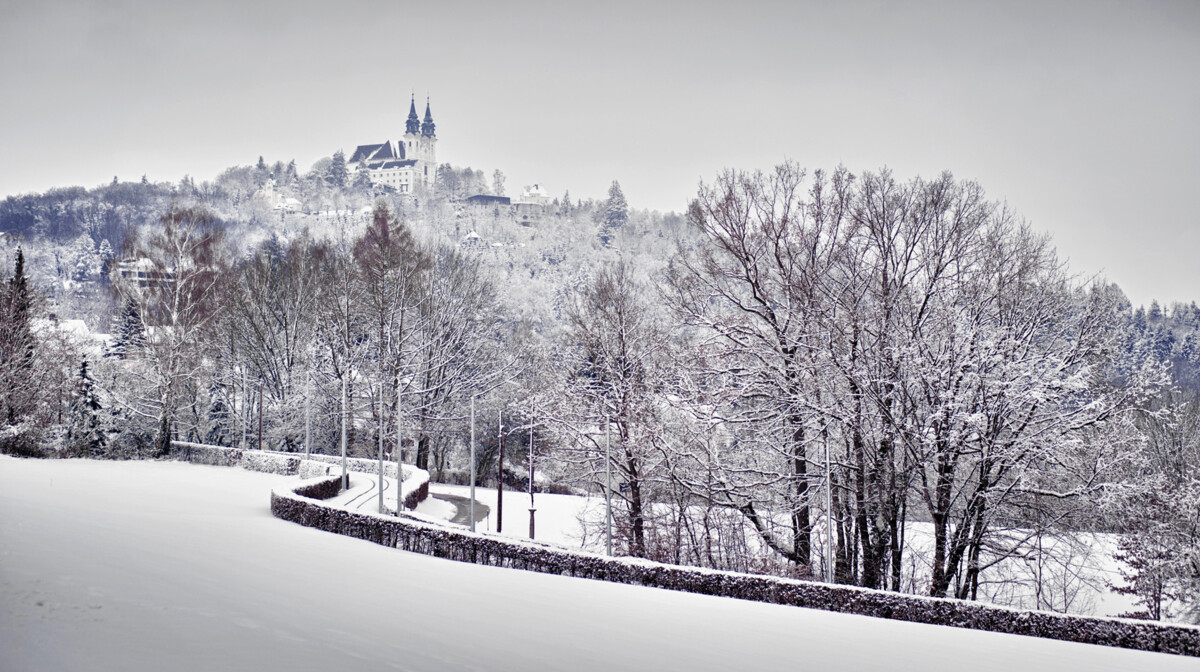 Austrija, Linz, zima