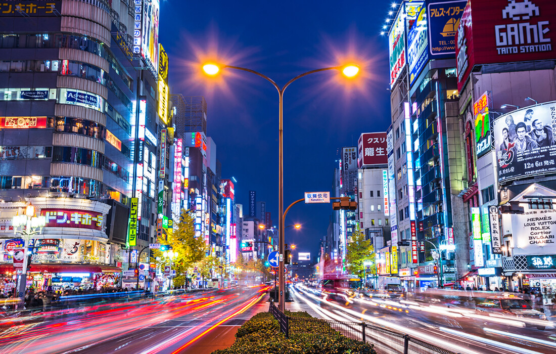 Tokio, Shinjuku kvart, putovanje Japan, daleka putovanja, garantirani polasci, vođene ture