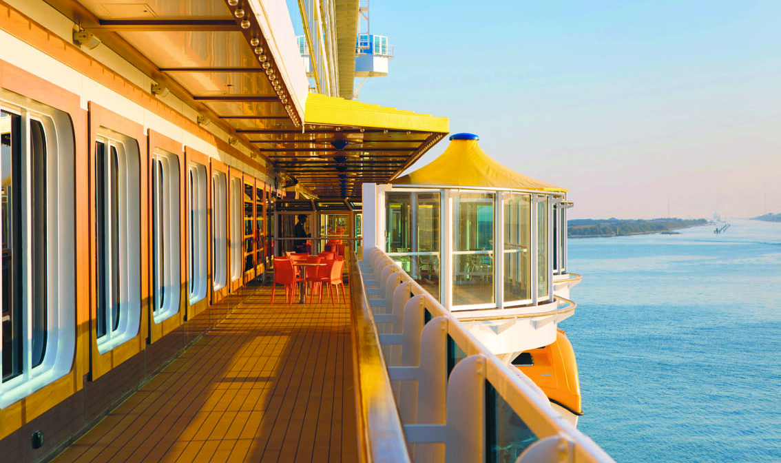 Costa Diadema, open deck