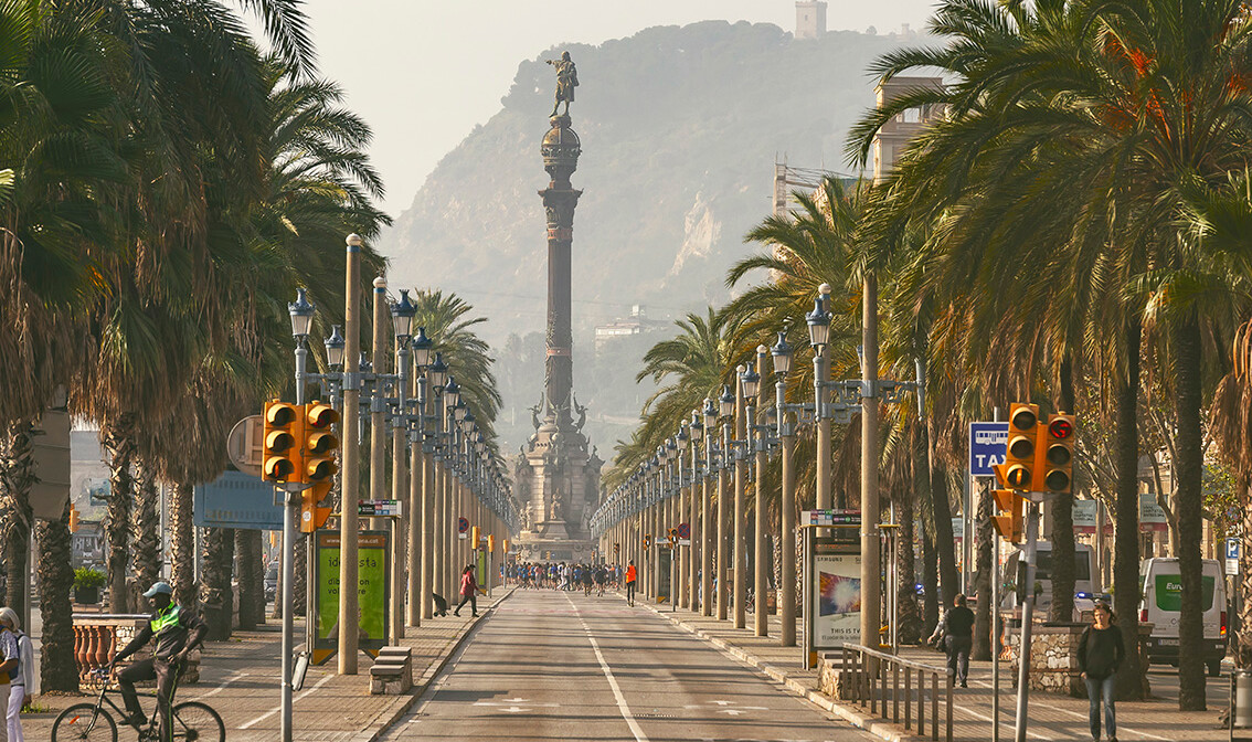 spomenik Kristoferu Kolumbu, putovanje u Barceloni, garantirani polazak