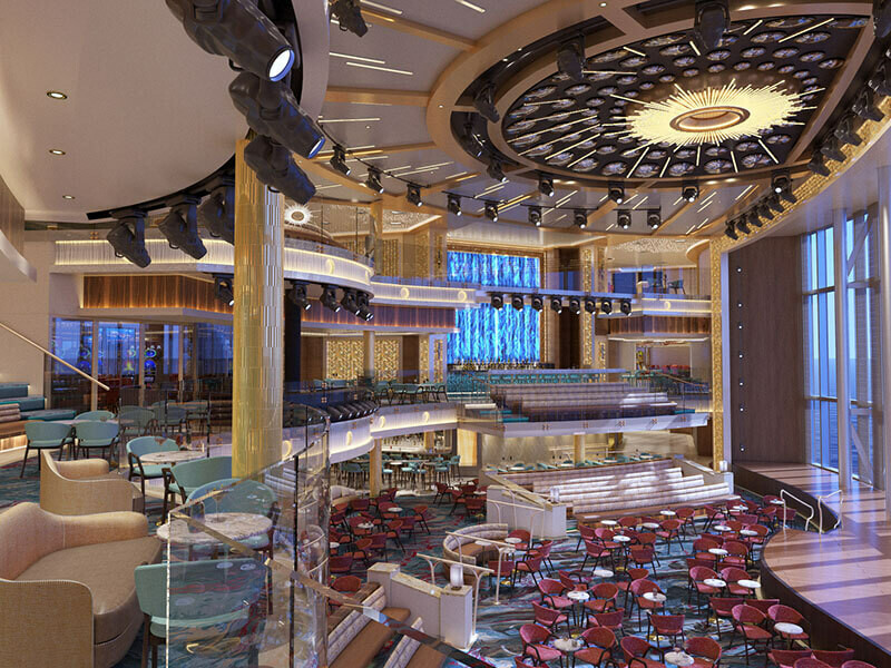 Carnival Mardi Gras - Atrium