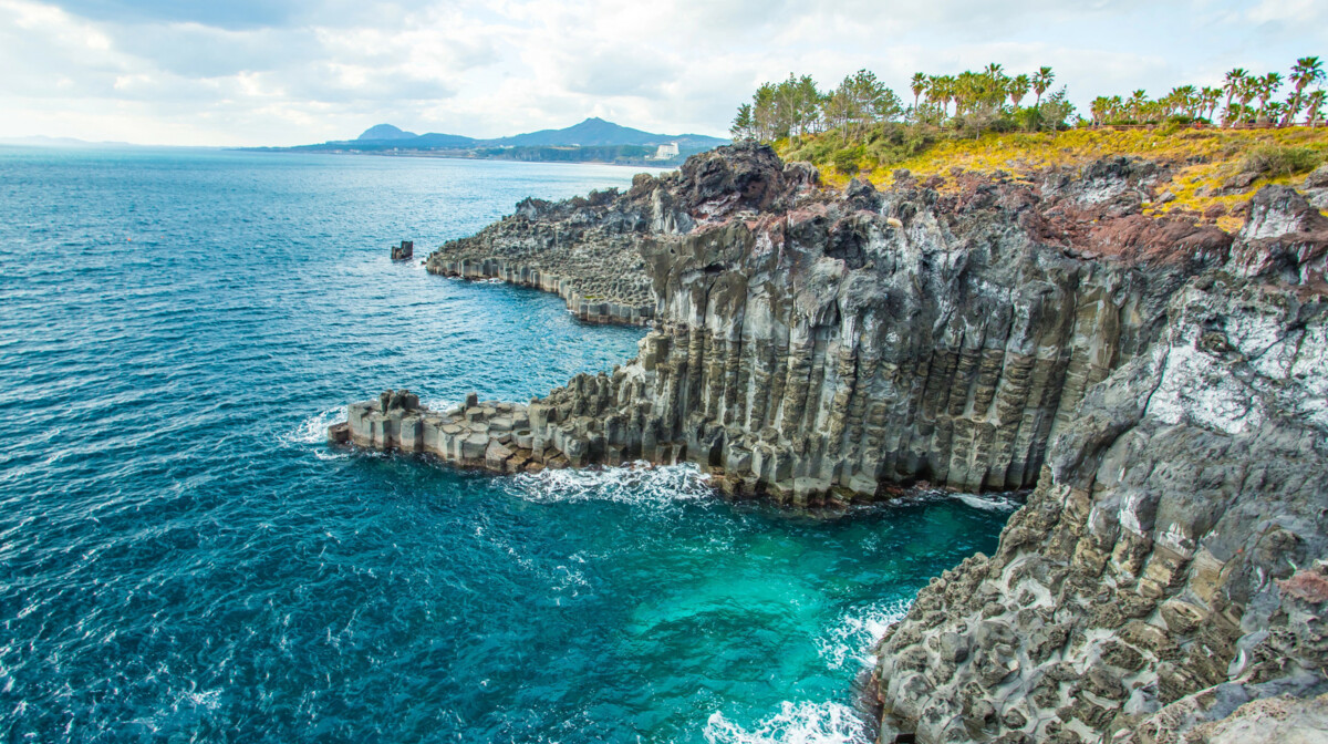 Južna Koreja, Jungmun Daepo na otoku Jeju