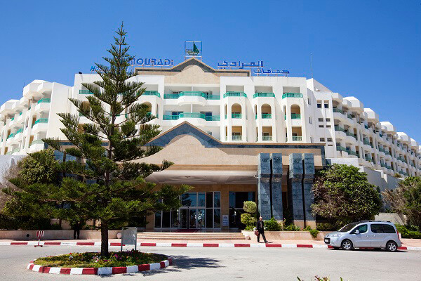 Tunis putovanje zrakoplovom Hotel El Mouradi Hammamet, pogled na hotel