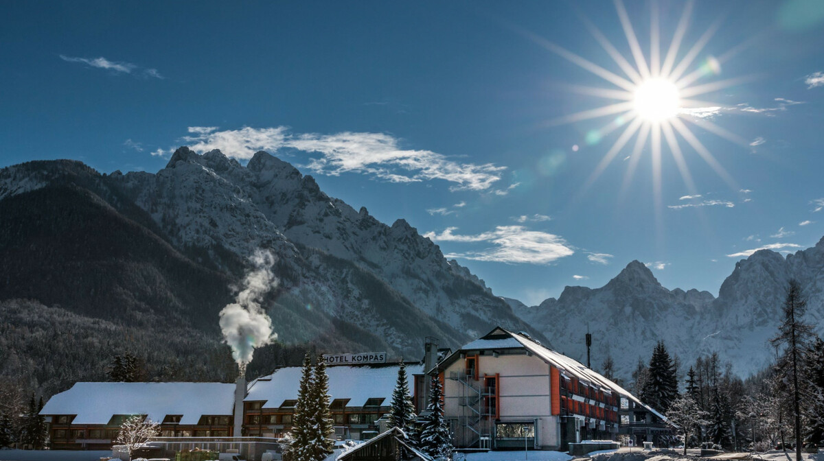 Slovenija, skijanje Hotel Kompas, Kranjska Gora, zima