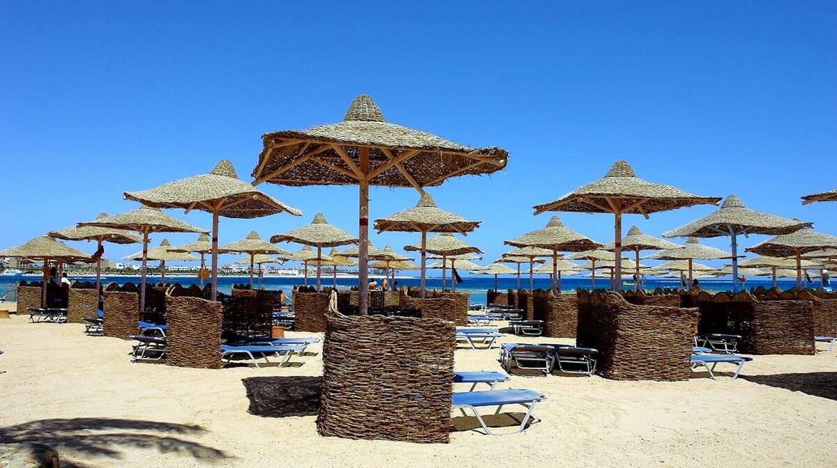 Hurghada ljetovanje, Madinat Makadi, Hotel Jaz Makadi Oasis Resort, plaža