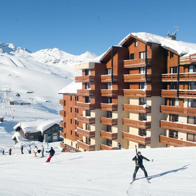 Skijanje u Francuskoj, Val Thorens, Le Chamois D’Or, apartmani pogled