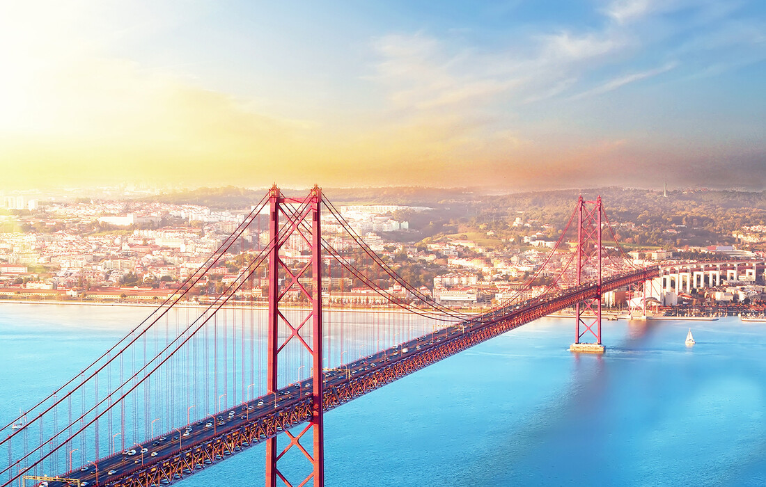 Crveni most u Lisabonu, putovanje u Portugalu