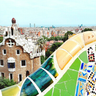 Park Guell, putovanje u Barcelonu, putovanje zrakoplovom, garantirani polazak