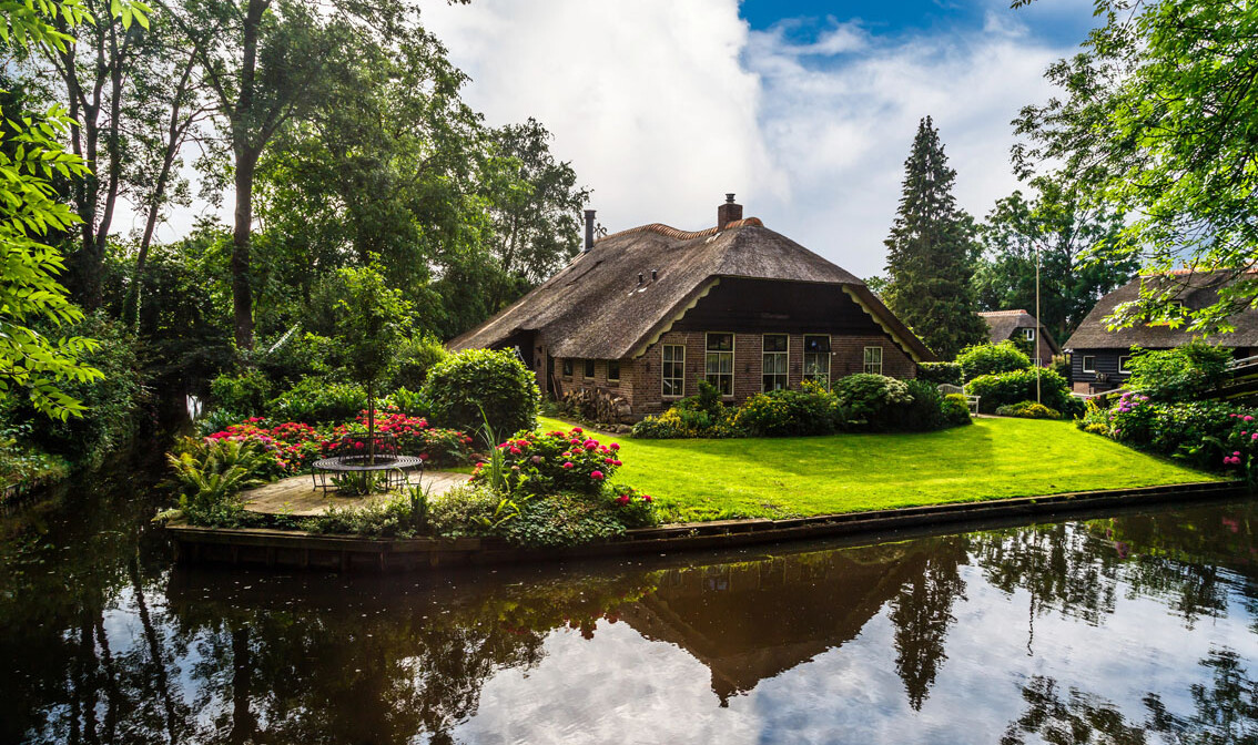 Nizozemska - Giethoorn