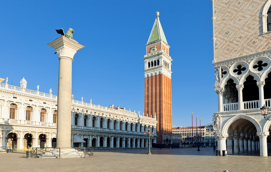Trg Sv. Marka, venecijanska riva, putovanje u Veneciju, garantirani polasci