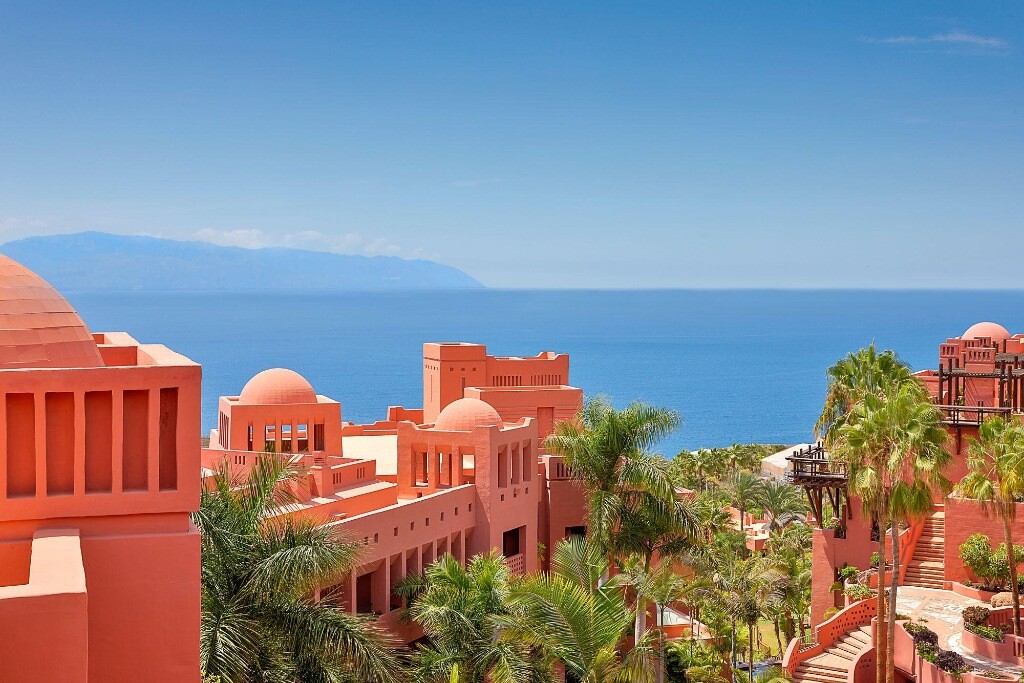 Tenerife, Kanari, Španjolska ljeto, Ritz Carlton Abama