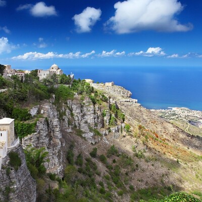 Erice, putovanje sicilija, europska putovanja zrakoplovom