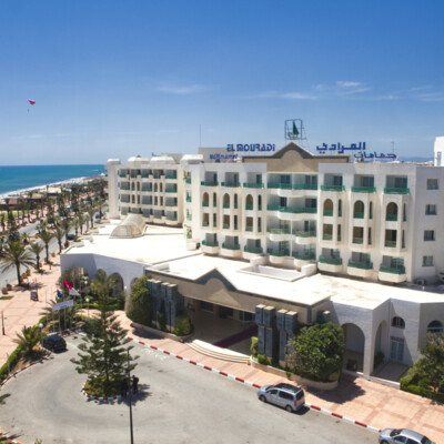 Tunis, Yasmine Hammamet, El Mouradi Hammamet, pogled na ulaz u hotel
