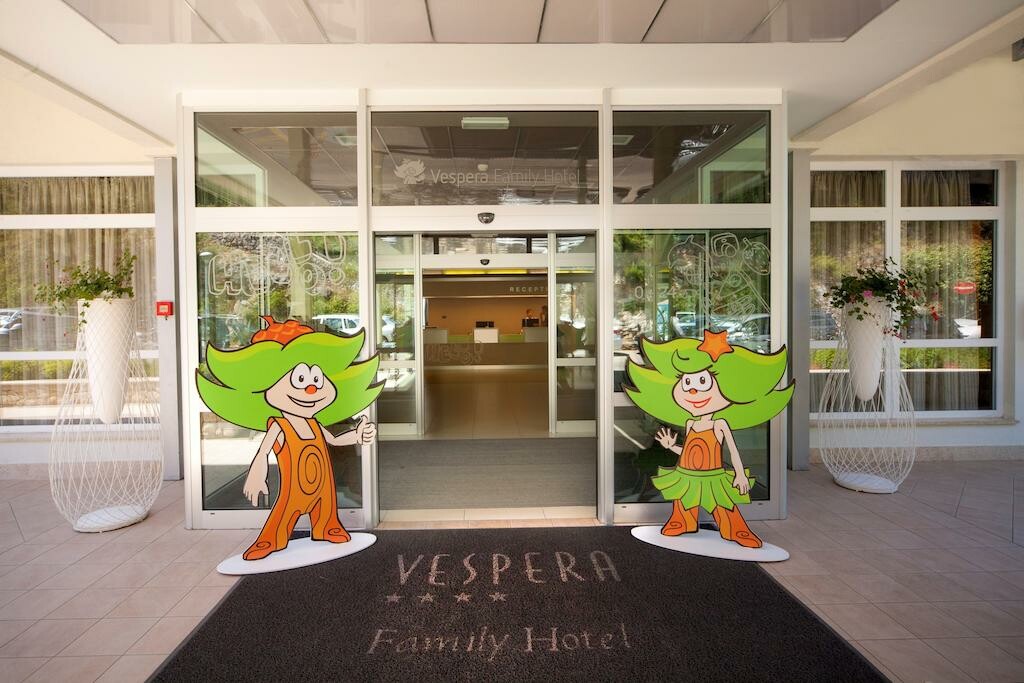 Ulazak u hotel Vespera u Malom Lošinju.