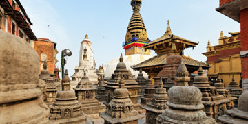 Nepal, Swayambhunath Stupa (hram majmuna), garantirani polasci, putovanja sa pratiteljem, vođene tur