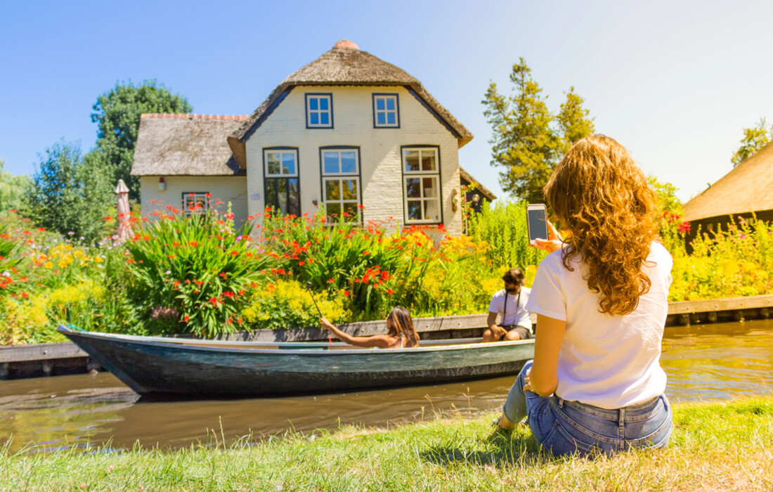Nizozemska - Giethoorn