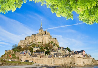 Normandija  - Mont saint Michel 