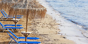 Kefalonija zrakoplovom, Ionian Sea Hotel & Villas Waterpark, plaža