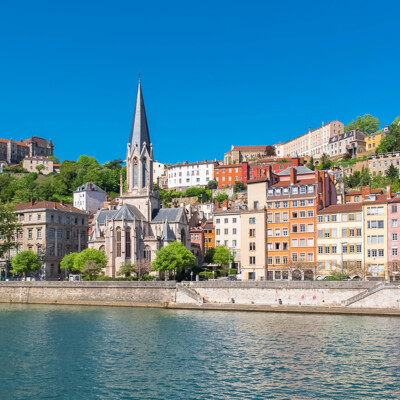Vieux-Lyon, crkva Saint-Georges na rivi