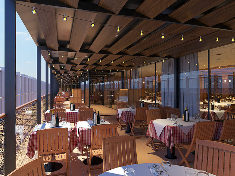 Carnival Mardi Gras - Cucina del Capitano